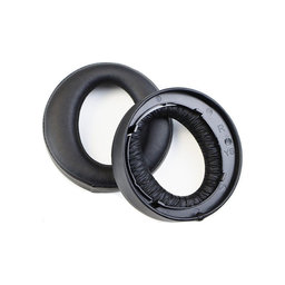 Nadomestne blazinice za ušesa za Sony PlayStation PS4 CECHYA-0080, Spominska pena + PU usnje, Črne, 1 par