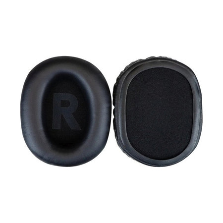 Nadomestne blazinice za ušesa za Logitech G PRO X 2, Spominska pena + PU usnje, Črne, 1 par