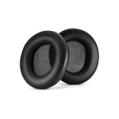Nadomestne blazinice za ušesa za SteelSeries Arctis Nova 1, 3, 5, 7, 9, Pro Wired, Spominska pena + PU usnje, Črne, 1 par