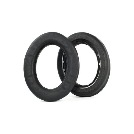 Nadomestne blazinice za ušesa za Sennheiser HD490 Pro, HD490 Pro Plus, Spominska pena + PU usnje, Črne, 1 par