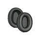 Nadomestne blazinice za ušesa za Audio-Technica ANC500BT, Spominska pena + PU usnje, Črne, 1 par