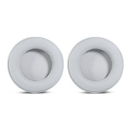 Nadomestne blazinice za ušesa za Corsair Virtuoso RGB, RGB SE, RGB XT, Spominska pena + PU usnje, Sive, 1 par