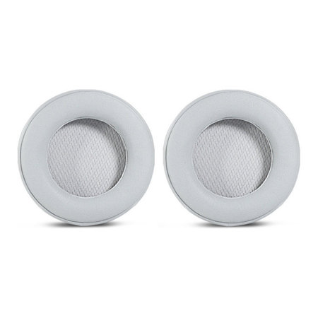 Nadomestne blazinice za ušesa za Corsair Virtuoso RGB, RGB SE, RGB XT, Spominska pena + PU usnje, Sive, 1 par