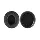 Nadomestne blazinice za ušesa za Beyerdynamic T5P, T70, T90, HS200, RSX700, Spominska pena + PU usnje, Črne, 1 par