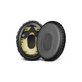 Nadomestne blazinice za ušesa za Bose QuietComfort 3, OE/ON-EAR in OE1, Spominska pena + PU usnje, Črne, 1 par