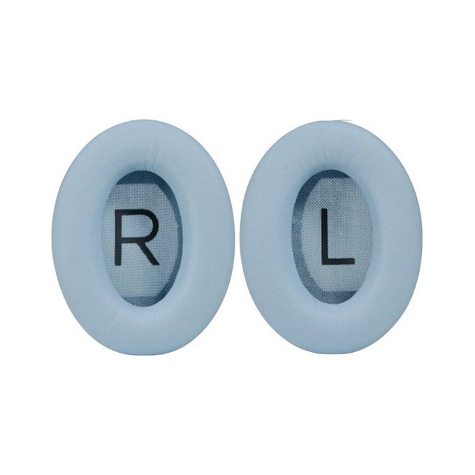 Nadomestne blazinice za ušesa za Bose QuietComfort 45, Spominska pena + PU usnje, Svetlo modre, 1 par