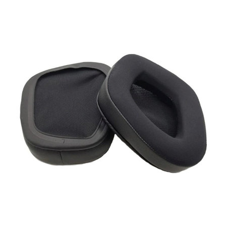 Nadomestne blazinice za ušesa za Corsair Void RGB Elite, Spominska pena + Neopren, Črne, 1 par