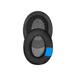 Nadomestne blazinice za ušesa za Kingston HyperX Cloud, Spominska pena + Neopren + PU usnje, Črne, 1 par