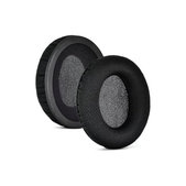 Nadomestne blazinice za ušesa za Kingston HyperX Stinger Core, Spominska pena + Tekstil, Črne, 1 par