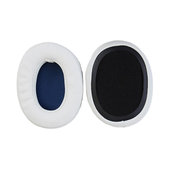 Nadomestne blazinice za ušesa za SkullCandy Hesh 3.0 in Crusher, Spominska pena + PU usnje, Sive, 1 par