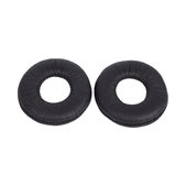 Nadomestne blazinice za ušesa za Sony MDR-ZX110, Spominska pena + PU usnje, Črne, 1 par