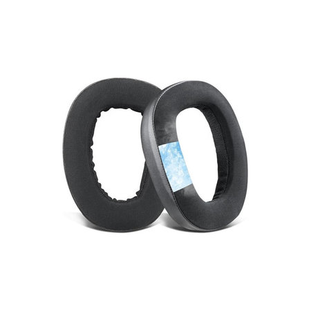 Nadomestne blazinice za ušesa za Sennheiser GSP500, GSP600, Spominska pena + PU usnje, Črne, Hlajeni gel, 1 par