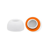Nadomestni silikonski ušesni nastavki za Apple AirPods 1, 2 Pro, M, Spominska pena, Bele