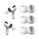 Nadomestni silikonski čepki za Apple AirPods 3 Pro, komplet 3 kos (L, M, S), Beli
