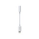 Adapter Smart 3,5mm Jack / Lightning, bel, Devia