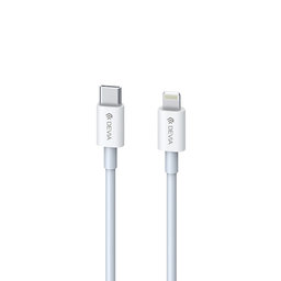 Lightning / USB-C kabel Smart, PD 20W, 1m, bel, Devia