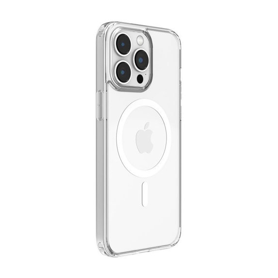 Ovitek Clear z MagSafe za iPhone 15 Plus, prozoren, Devia