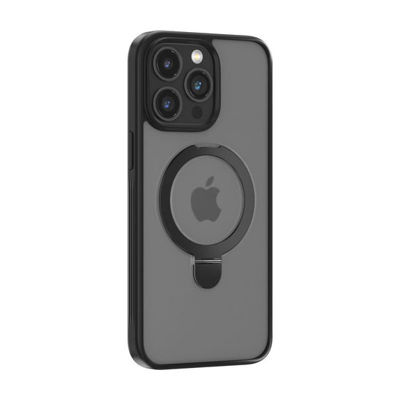 Ovitek Delight z MagSafe za iPhone 15 Pro Max, črna, Devia