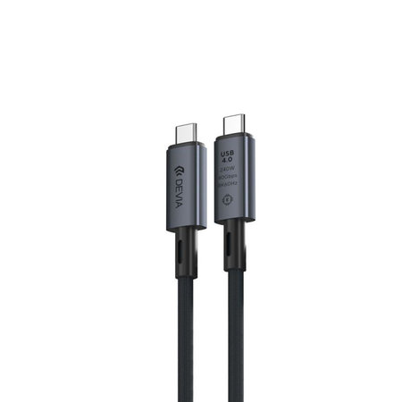 USB-C / USB-C kabel Extreme Speed, 240W, 8K 60Hz, 1m, črn, Devia