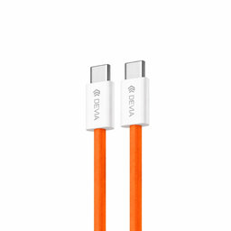 USB-C / USB-C kabel Smart, PD 60W, 1m, oranžen, Devia