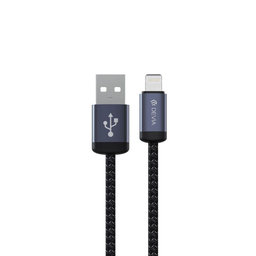 Lightning / USB kabel Gracious, 2,4A, 1m, črn, Devia
