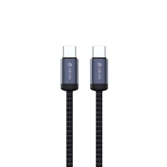 USB-C / USB-C kabel Gracious, PD 60W, 2m, črn, Devia