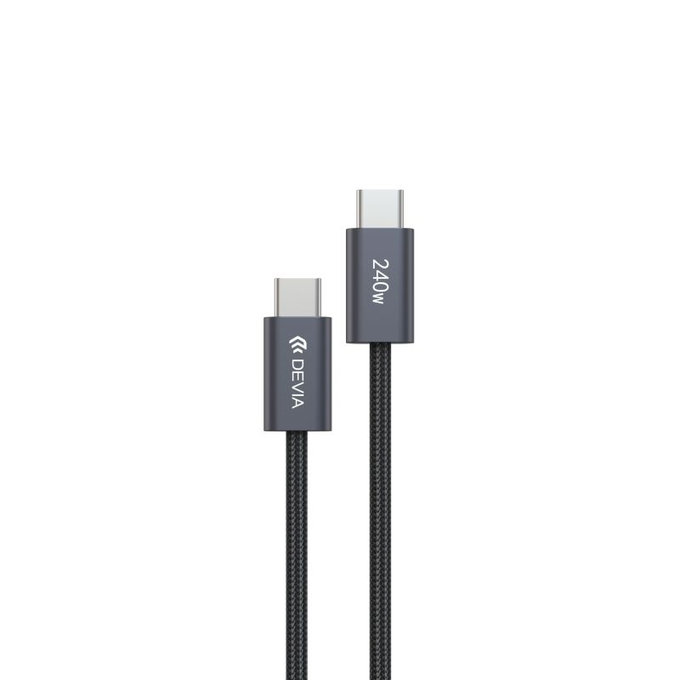 USB-C / USB-C kabel Extreme Speed, PD 240W, 2m, črn, Devia