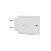 Polnilni adapter Rocket USB-C, PD 45W, bel, Devia