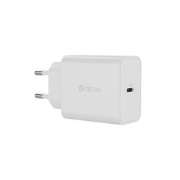 Polnilni adapter Rocket USB-C, PD 45W, bel, Devia