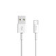 USB / USB-C kabel Smart, 2.1A, 1m, bel, Devia