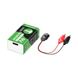 Krokodil sponka z 9V elektro-sprožilcem, 2UUL BT04