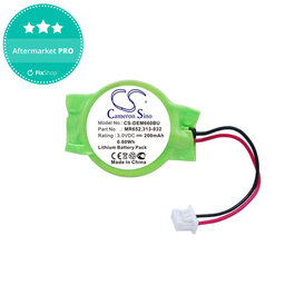 Rezervna baterija za Dell Latitude E6320, 200mAh, Lithium, 3V, 077-A00, HQ