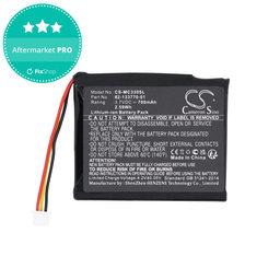 Baterija za Motorola CS3070, CS3300, Zebra CS3070, 700mAh, Li-Ion, 3.7V, 82-133770-01, HQ