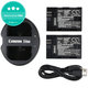 2 bateriji s polnilnikom zaCanon EOS 5D Mark II, EOS 7D, 2000mAh, Li-Ion, 7.4V, LP-E6, HQ