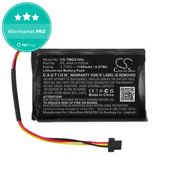 Baterija za TomTom Go 510, 1100mAh, Li-Ion, 3.7V, AHA11110004, HQ