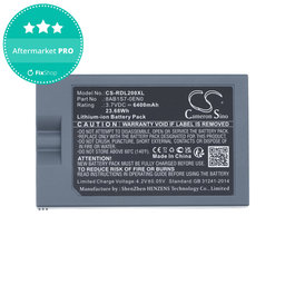 Baterija za Ring Video Doorbell 2, 3, 4, 6400mAh, Li-Ion, 3.7V, 8AB1S7-0EN0, HQ