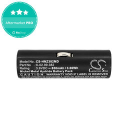Baterija za Heine Beta Handles, Heine Ophthalmoscope Beta 200, 850mAh, Ni-MH, 3.6V, X-02.99.382, BATT/110904-A1, HQ