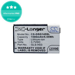 Baterija za Gigabyte GSmart G1345, 1500mAh, Li-Ion, 3.7V, GLS-H03, HQ