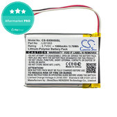 Baterija za Sony Mdr-Xb950n1, Srs-Ws1, 1000mAh, Li-Pol, 3.7V, LIS1553, HQ