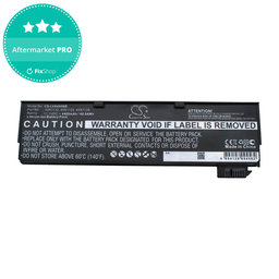 Baterija za Lenovo ThinkPad X240, X250, X260, S440, T440, T550, T560, 4400mAh, Li-Ion, 11.1V, 45N1132, HQ
