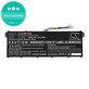 Baterija za Acer ConceptD 3, Spin 5, Swift 3, 5, X, Travelmate Spin P4, 3800mAh, Li-Pol, 15.4V, AP18C7M, HQ