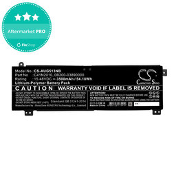 Baterija za Asus ROG Strix G15, G17, 3500mAh, Li-Pol, 15.48V, C41N2010, HQ