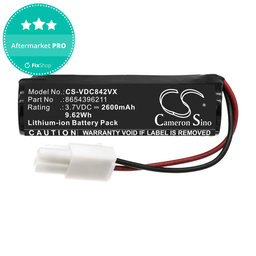 Baterija za Vileda Quick & Clean, 2600mAh, Li-Ion, 3.7V, 8654396211, HQ
