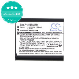 Baterija za Samsung Gear 360, 1300mAh, Li-Ion, 3.85V, EB-BC200ABE, HQ