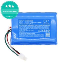 Baterija za Ecovacs BAIZE, G1-800, GX-600, GOAT G1, 6400mAh, Li-Ion, 18.5V, 201-2201-0903, HQ