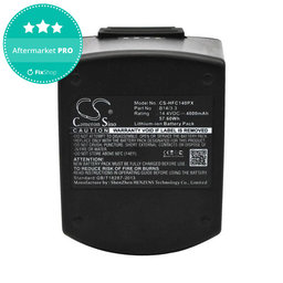 Baterija za Hilti SFC14-A, SFH140A, 4000mAh, Li-Ion, 14.4V, B14/3.3, HQ