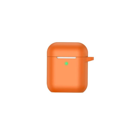 Silikonski ovitek za AirPods 1 in 2, oranžen