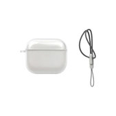 Silikonski ovitek za AirPods 4, prozoren