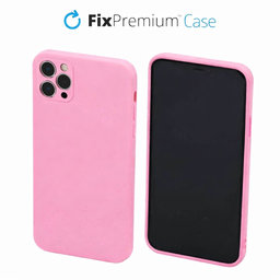 FixPremium - Gumiran ovitek za iPhone 11 Pro Max, roza