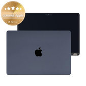 LCD zaslon za MacBook Air 15", A3114 (2024), s sprednjim steklom in pokrovom, Midnight, 661-40262, Genuine Apple